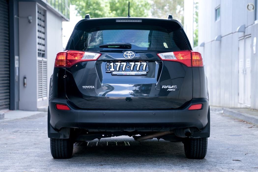 2013 Toyota RAV4 ASA44R GX Wagon 5dr Spts Auto 6sp AWD 525kg 2.5i