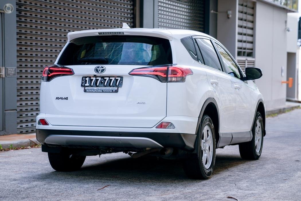 2018 Toyota RAV4 ASA44R GX Wagon 5dr Spts Auto 6sp AWD 560kg 2.5i