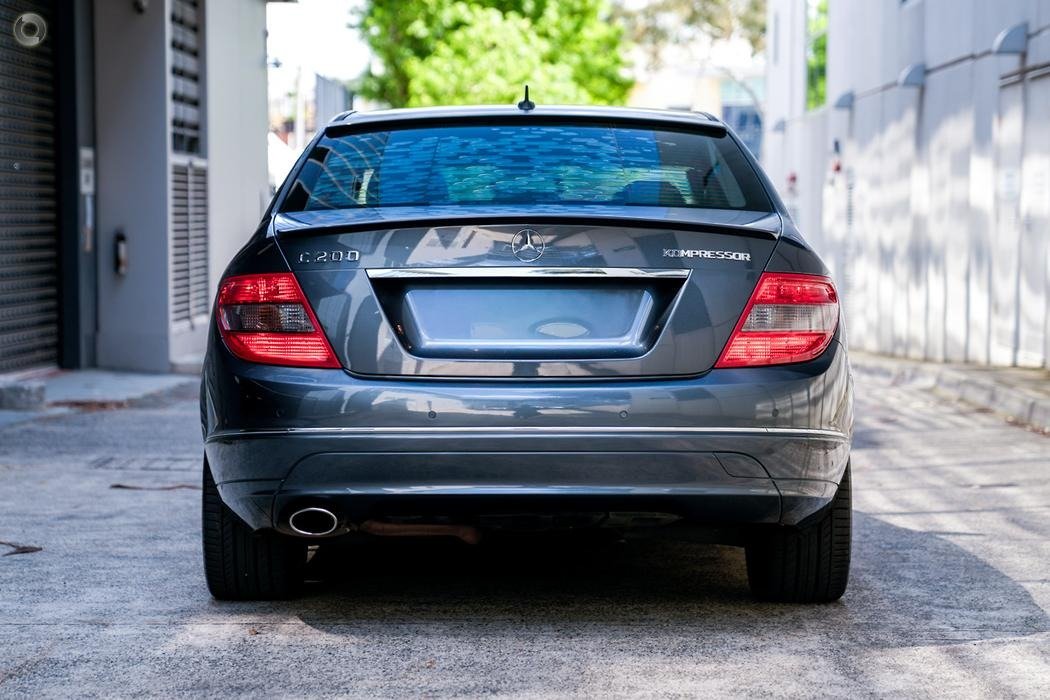 2009 Mercedes-Benz C-Class W204 C200 Kompressor Classic Sedan 4dr Spts Auto 5sp 1.8SC