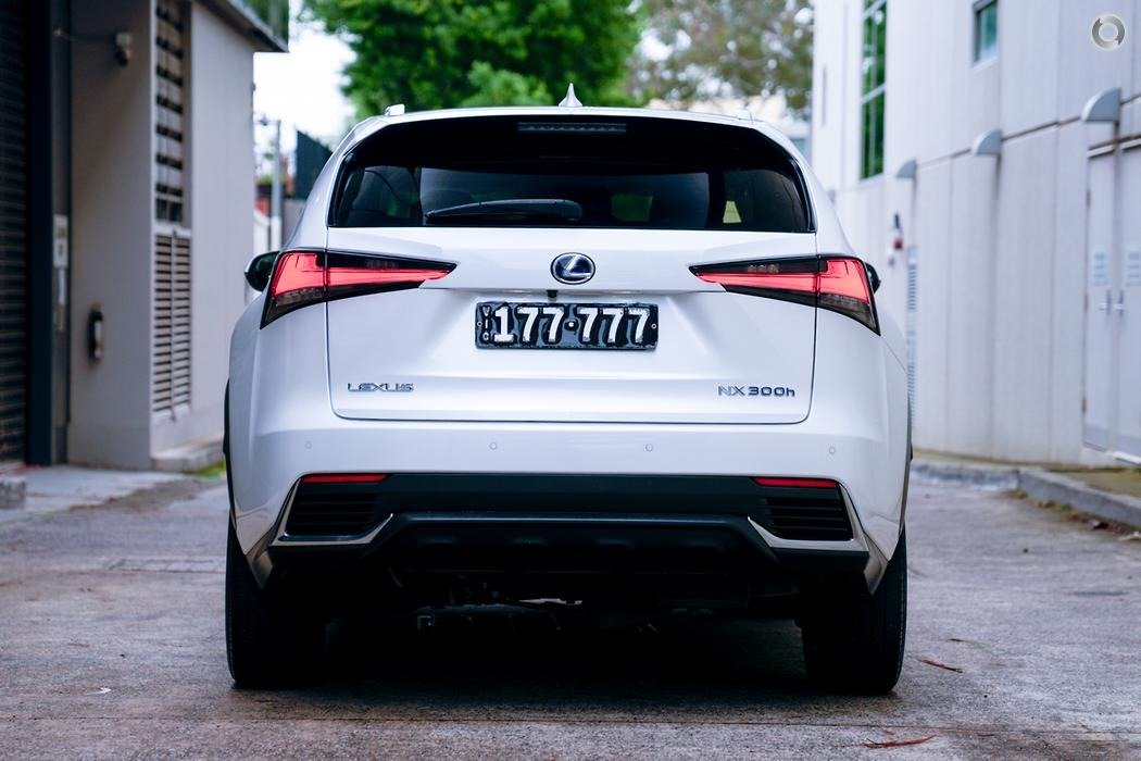 2020 Lexus NX AYZ10R NX300h Luxury Wagon 5dr E-CVT 6sp 2WD 490kg 2.5i105kW Hybrid