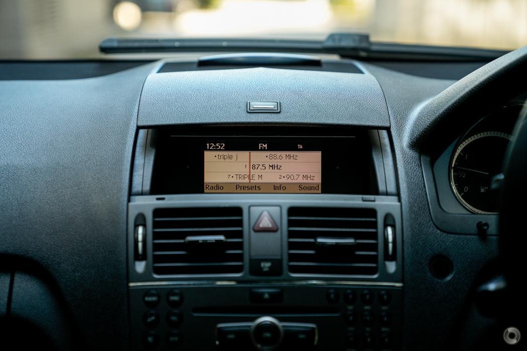 2009 Mercedes-Benz C-Class W204 C200 Kompressor Classic Sedan 4dr Spts Auto 5sp 1.8SC